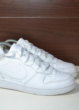 Nike court borough low 38р кроссовки кеды сникерсы кожаные оригинал
