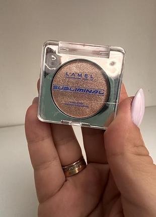 Сяючі глітерні моно-тіні lamel subliminal pixel shine sparkle