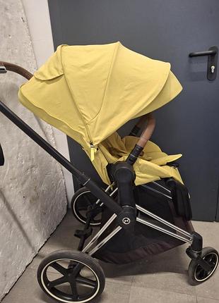 Коляска cybex priam прогулянкова з шасі