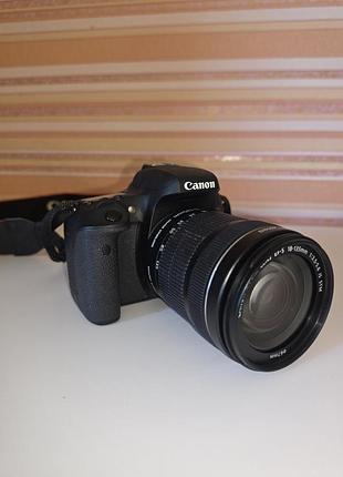 Фотоаппарат canon eos 760d + объектив 18-135 stm, с сумкой и аксессуарами