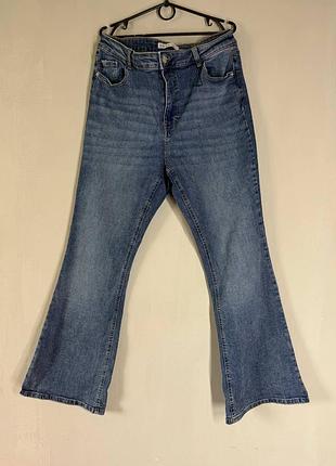 Стильные женские джинсы-клеш denim co. (primark) - eur 46 / xl-2xl