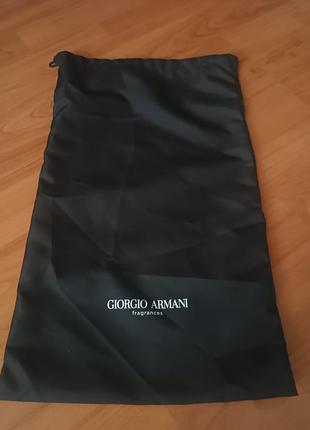 Пильник giorgio armani fragrances мешок пыльник черный оригинал чехол для обуви сумок рюкзак на затяжках косметичка брендовый армани