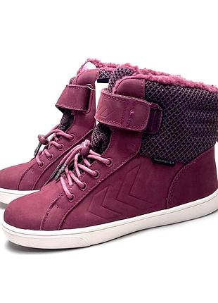 Женские зимние термо ботинки 40р hummel. оригинальные зимние кожаные ботинки