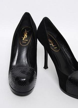 Туфлі ysl каблук