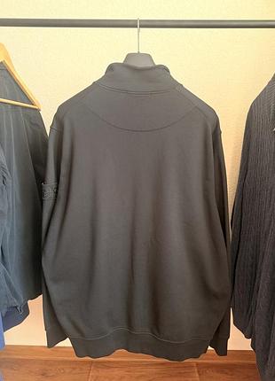 Кофта stone island zip-up sweatershirt hoodie + ghost patch 4