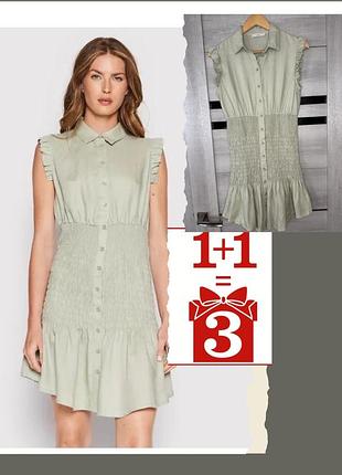 1+1=3 стильна льняна сукня guess