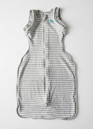 Пелюшка-кокон love to dream swaddle up 62 68 74 з анатомічним дизайном спальний мішок 0-6 м до 8,5 кг спальник-сповивач