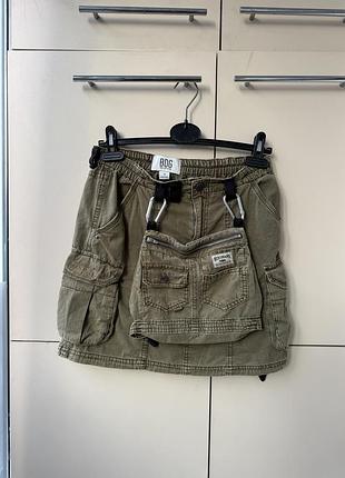 Спідниця bdg jeans мілітарі з сумкою