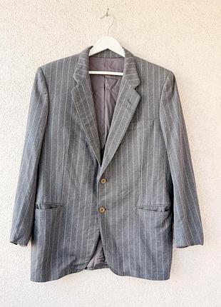 Чоловічий піджак canali milano cloth by cerruti 1881 100% wool made in italy 54 / l
