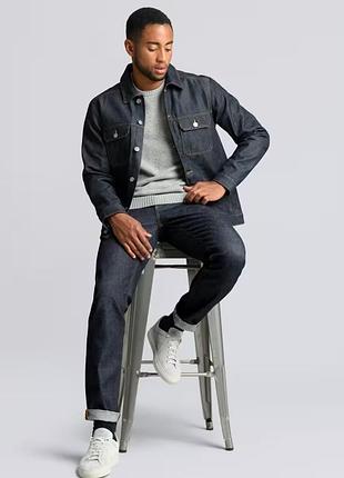 Джинсовая куртка asket raw denim jacket