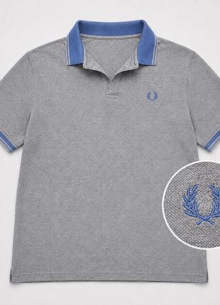 Сіре чоловіче поло fred perry