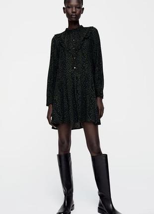 Красиве плаття з натуральної тканини від zara🌿