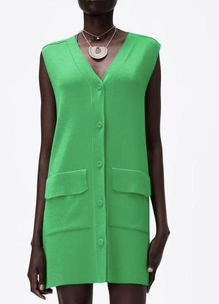 Стильна сукня жилетка zara