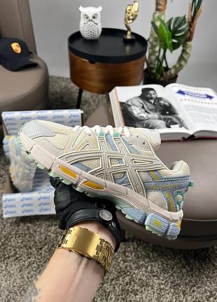 Asics gel-kahana 8 s beige blue yellow