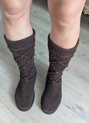 Плетеные сапоги ugg 38-39
