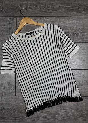 Фірмова футболка льон шовк max mara