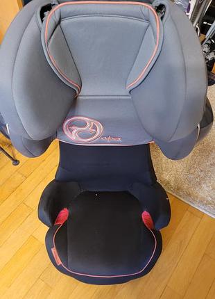 Автокресло cybex серии pallas 2-fix или solution x2-fix