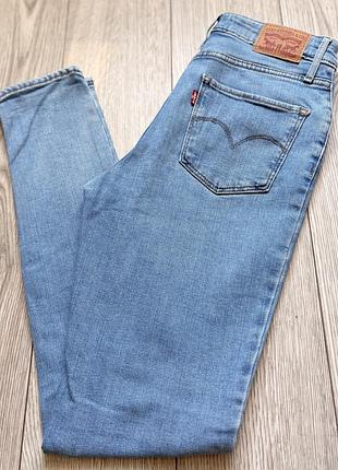 Світло сині джинси levi’s high rise skinny для жінок /дівчат