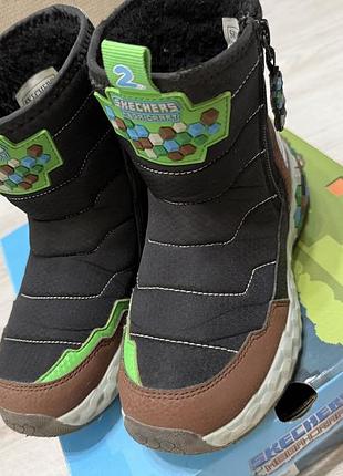 Черевики ботінки skechers minecraft