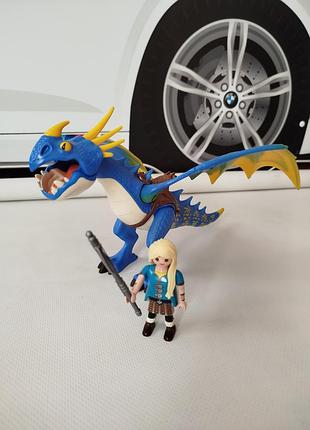 Конструктор playmobil 9247 як приборкати дракона: астрид і громгільда