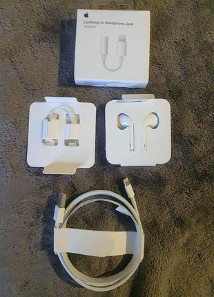 Оригинальные наушники apple earpods (lightning)