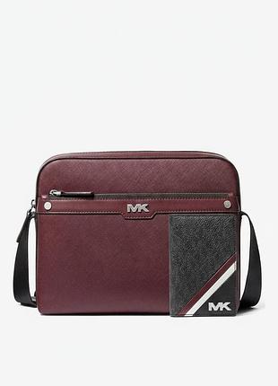 Мужской набор rivington michael kors кроссбоди и картхолдер
