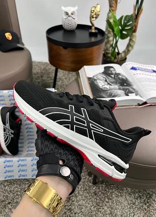 Asics gt-1000 11 black white red