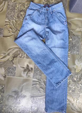 Классические синие джинсы noxter jeans - размер w29 l34 (по фактам где на s ) - туречка