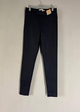 Новые темно-синие джеггинсы marks &amp; spencer jeggings (uk 10 / eur 38 / s–m)