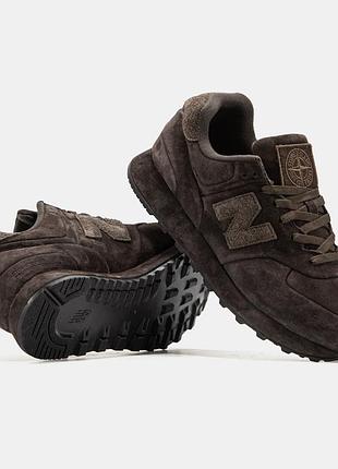 New balance 574 x stone island