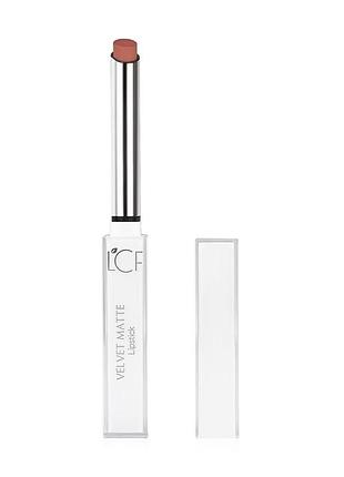 Матова помада-стік для губ lcf art collection velvet matte lipstick 4, 1.8 г