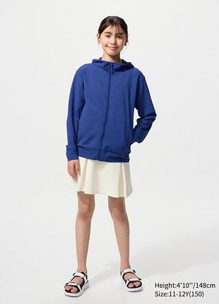 Детская кофта uniqlo uv protection толстовка с защитой от ультрафиолета