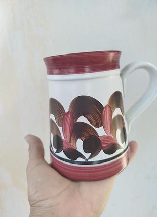 Винтажная керамическая чашка (танкард),от британской мануфактуры denby pottery.новая.