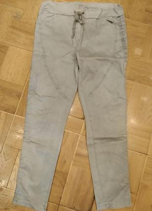 Tippy (l/xl). італійські спортивні штани/ джинси, сірі