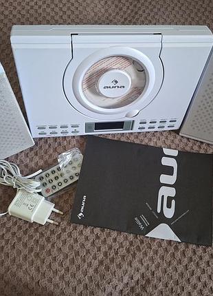 Новая стереосистема музыкальный центр auna wallie cd bluetooth usb