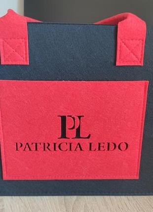 Сумка-шопер patricia ledo фетровий, 33*25*12 см
