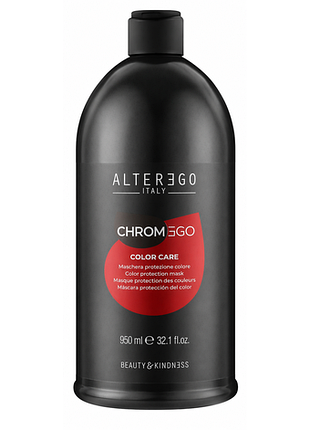 Маска для окрашенных волос alter ego chromego color care 950 мл