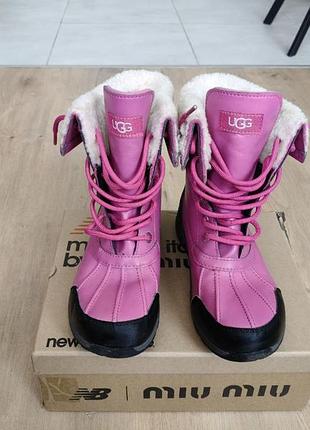 Оригінальні зимові чоботи ugg kids butte ii cwr (розмір 36) / ідеальний стан!
