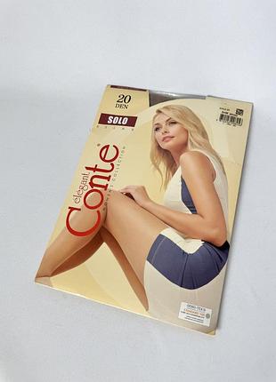 Conte solo relax 3 m bronz колготки базовые бежевые 20 den  бронзовые