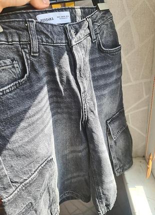 Шорты джинсовые bershka 3