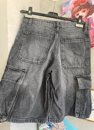 Шорты джинсовые bershka 2