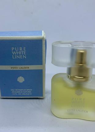 Pure white linen eatee lauder