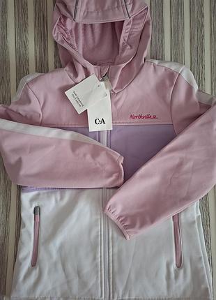 Нова демісезонна куртка софтшелл c&a northville, р. 122