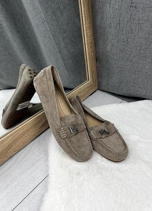 Нові замшеві лофери ralph lauren розмір 36