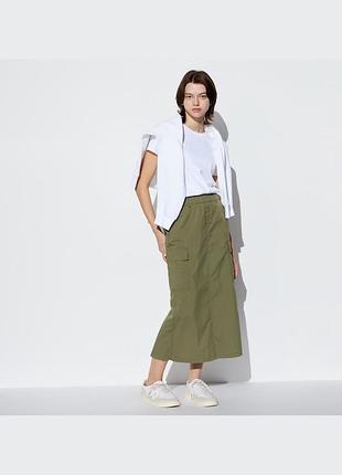 Uniqlo, спідниця-карго, р.xs