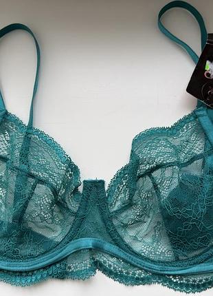 Смарагдовий бюстгальтер hunkemoller