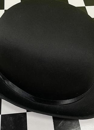 Шляпа классическая классическая котелок стиль bristol novelty чарли чаплин 58 см