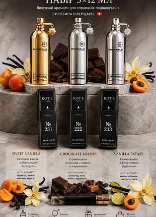 Набор 🍫 солодких 🍰 нишевыз ароматов