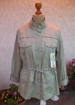 ( 48 / 50 р ) casual collection от debenhams женская куртка ветровка пиджак на пуговицах новая