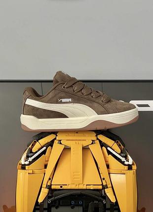 Кросівки puma park lifestyle brown — стильна модель